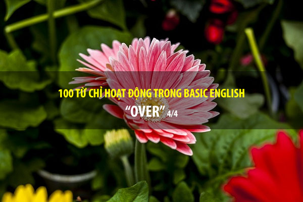 BASIC ENGLISH - 100 từ chỉ sự hoạt động - OVER (P4/4)