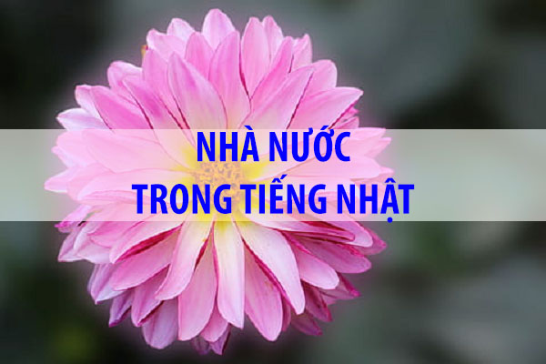 Nhà nước trong tiếng Nhật